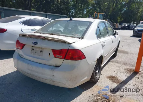 2009 Kia Optima Lx from USA, damaged, VIN KNAGE228795338054